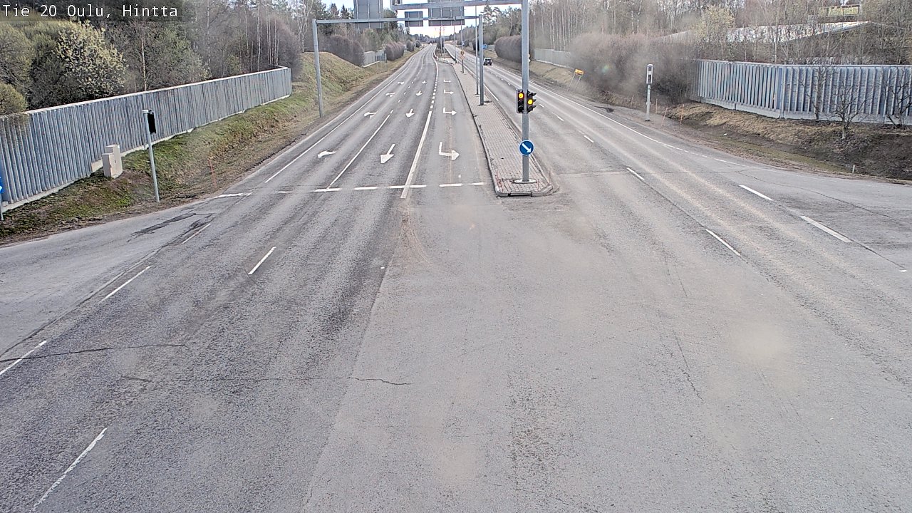 Kelikamerat Kuva Tie 20 Oulu, Hintta, Oulu, Pohjois-Pohjanmaa