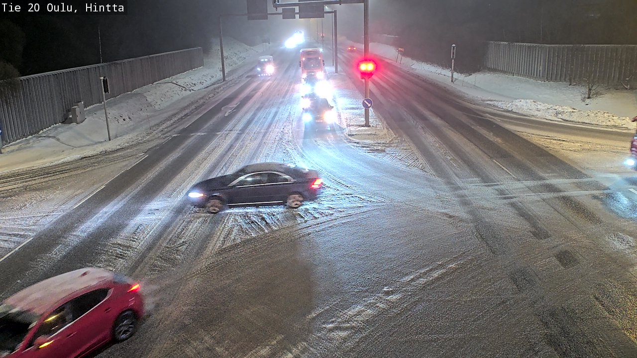 Weather Camera Image Road 20 Oulu, Hintta, Oulu, Pohjois-Pohjanmaa