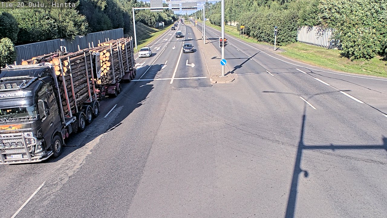 Kelikamerat Kuva Tie 20 Oulu, Hintta, Oulu, Pohjois-Pohjanmaa