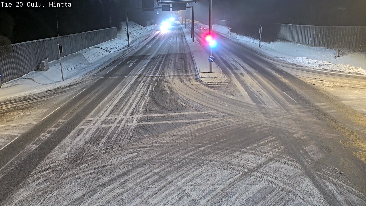 Weather Camera Image Road 20 Oulu, Hintta, Oulu, Pohjois-Pohjanmaa
