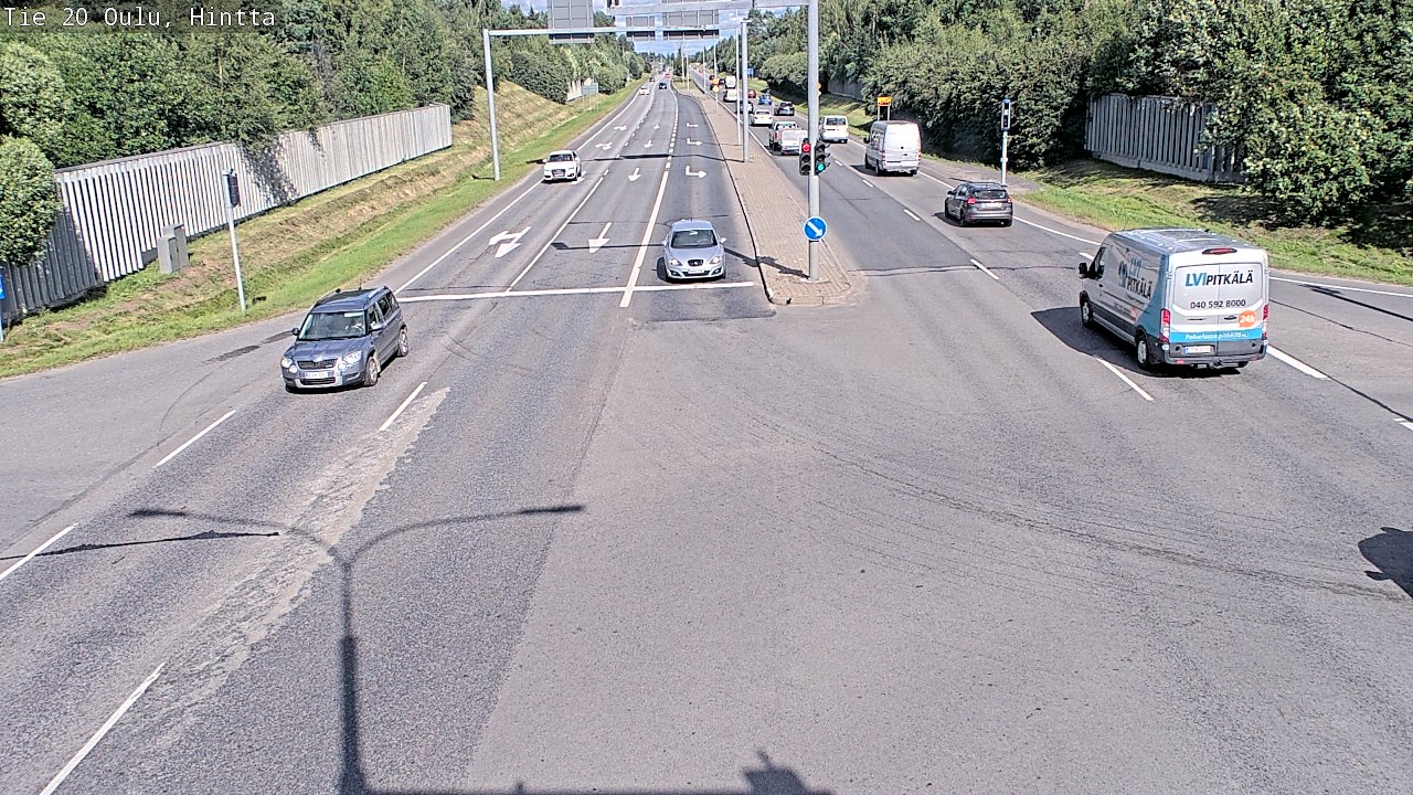 Kelikamerat Kuva Tie 20 Oulu, Hintta, Oulu, Pohjois-Pohjanmaa