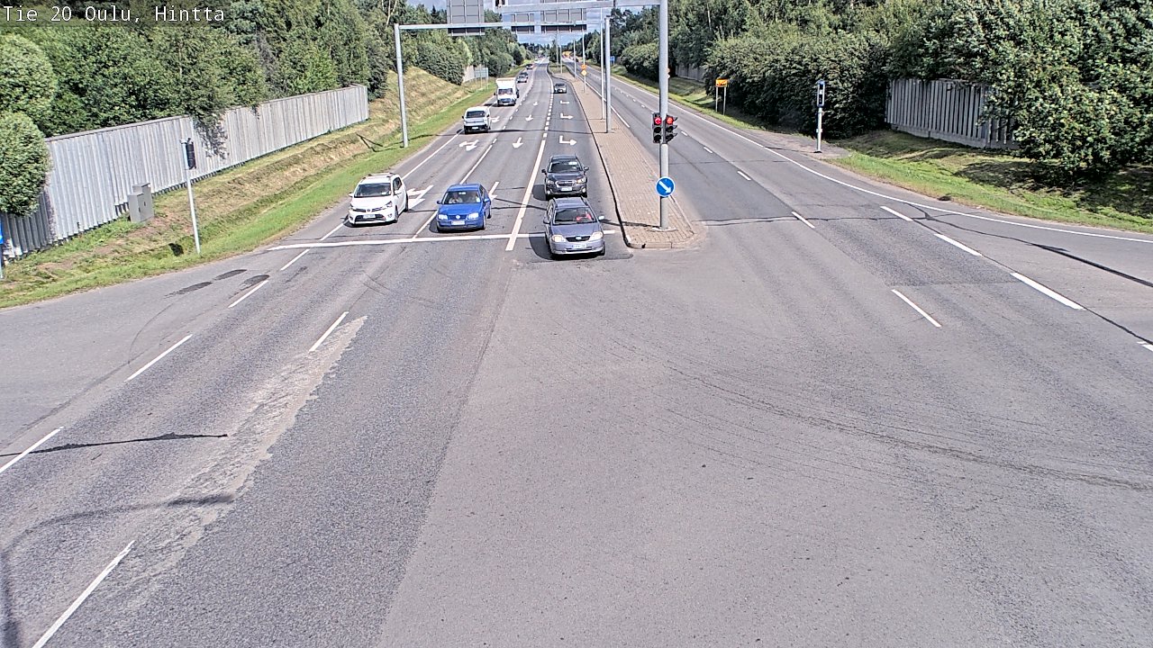 Kelikamerat Kuva Tie 20 Oulu, Hintta, Oulu, Pohjois-Pohjanmaa