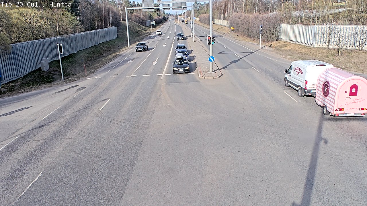 Kelikamerat Kuva Tie 20 Oulu, Hintta, Oulu, Pohjois-Pohjanmaa
