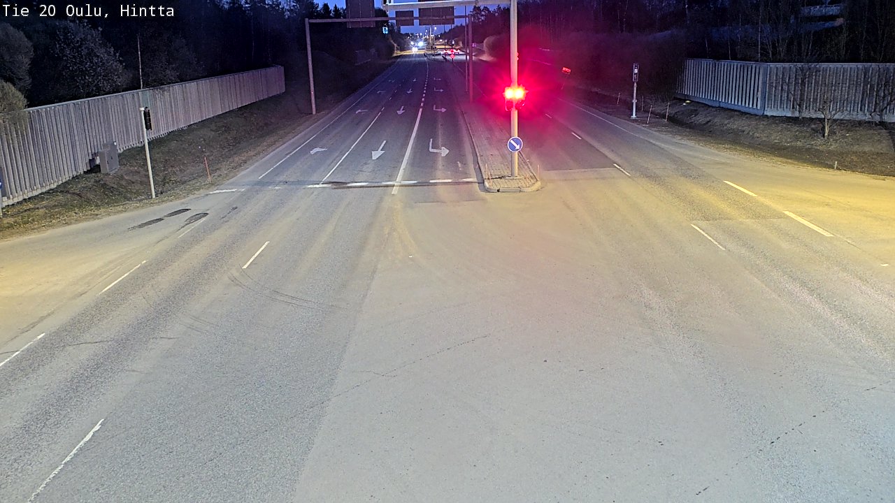 Kelikamerat Kuva Tie 20 Oulu, Hintta, Oulu, Pohjois-Pohjanmaa