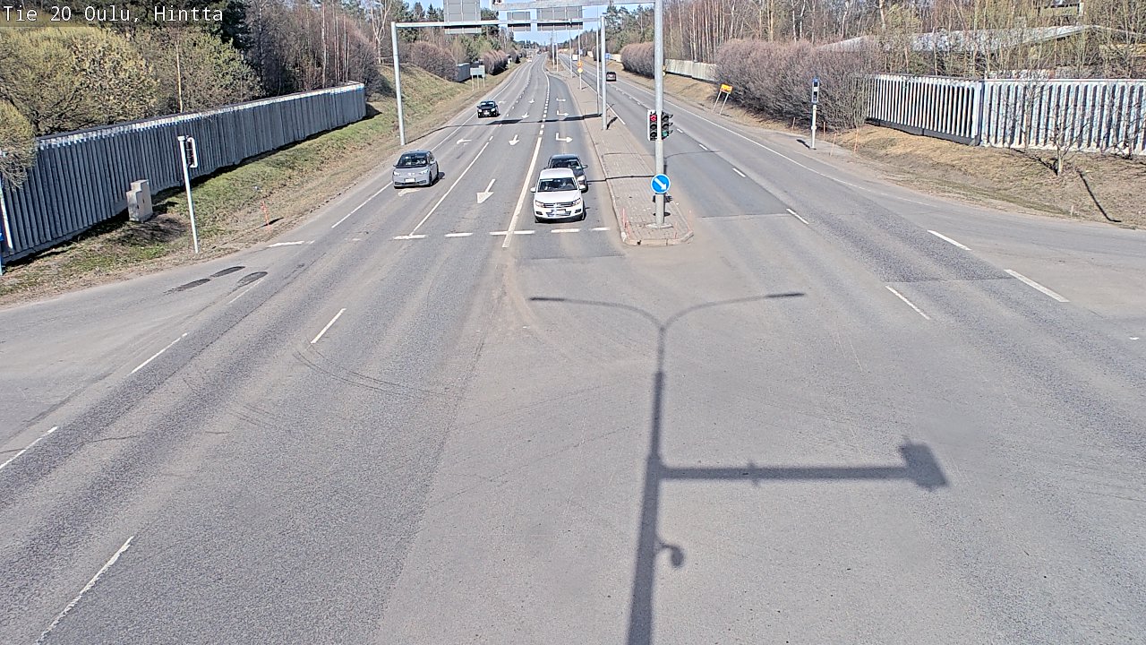Kelikamerat Kuva Tie 20 Oulu, Hintta, Oulu, Pohjois-Pohjanmaa