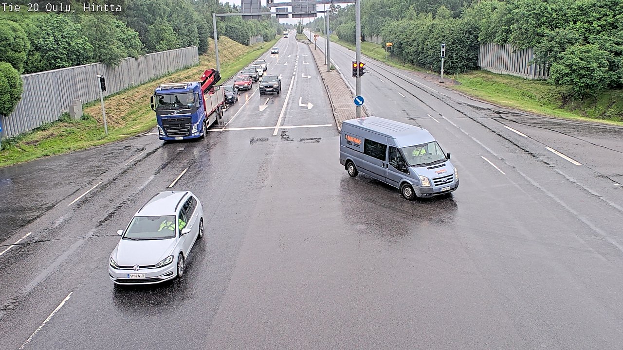Kelikamerat Kuva Tie 20 Oulu, Hintta, Oulu, Pohjois-Pohjanmaa