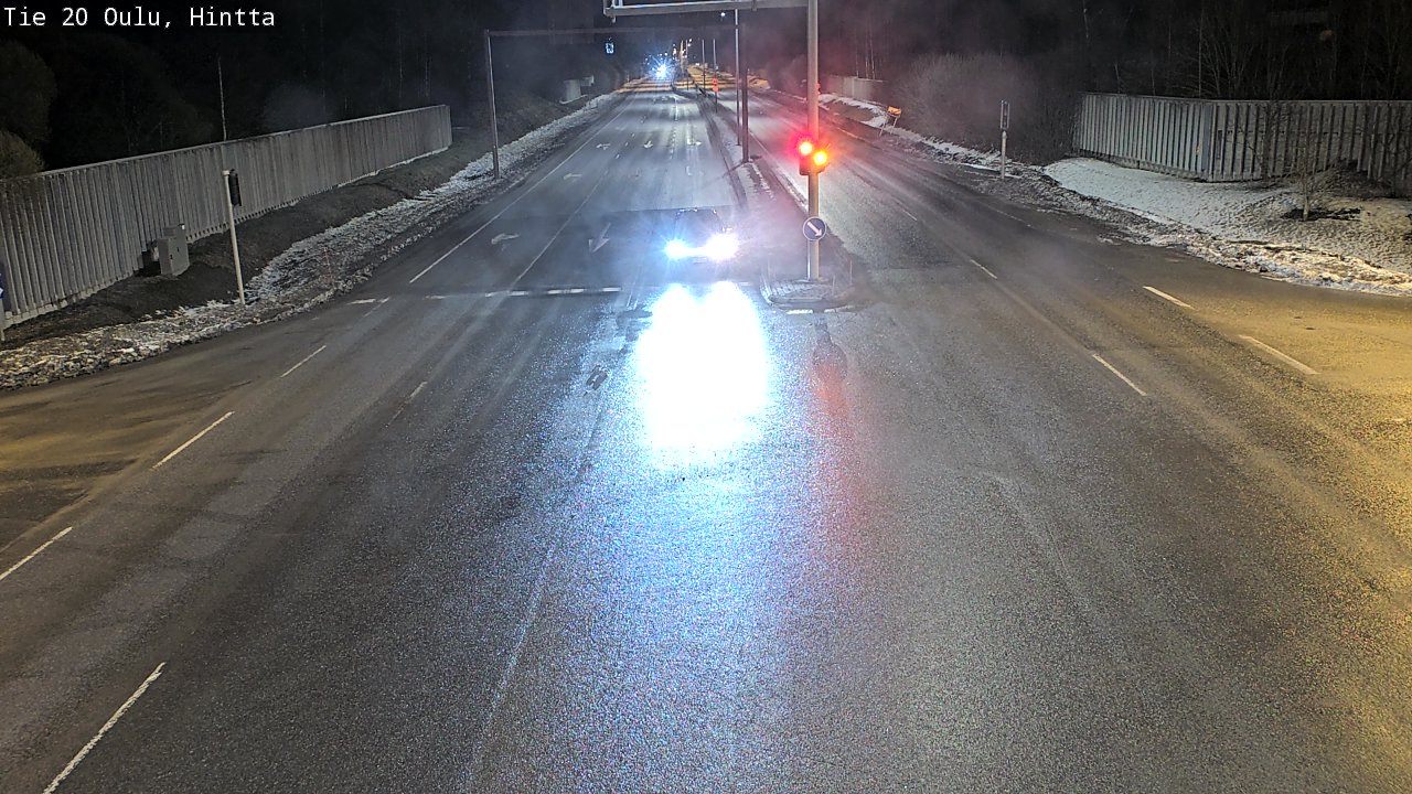 Kelikamerat Kuva Tie 20 Oulu, Hintta, Oulu, Pohjois-Pohjanmaa