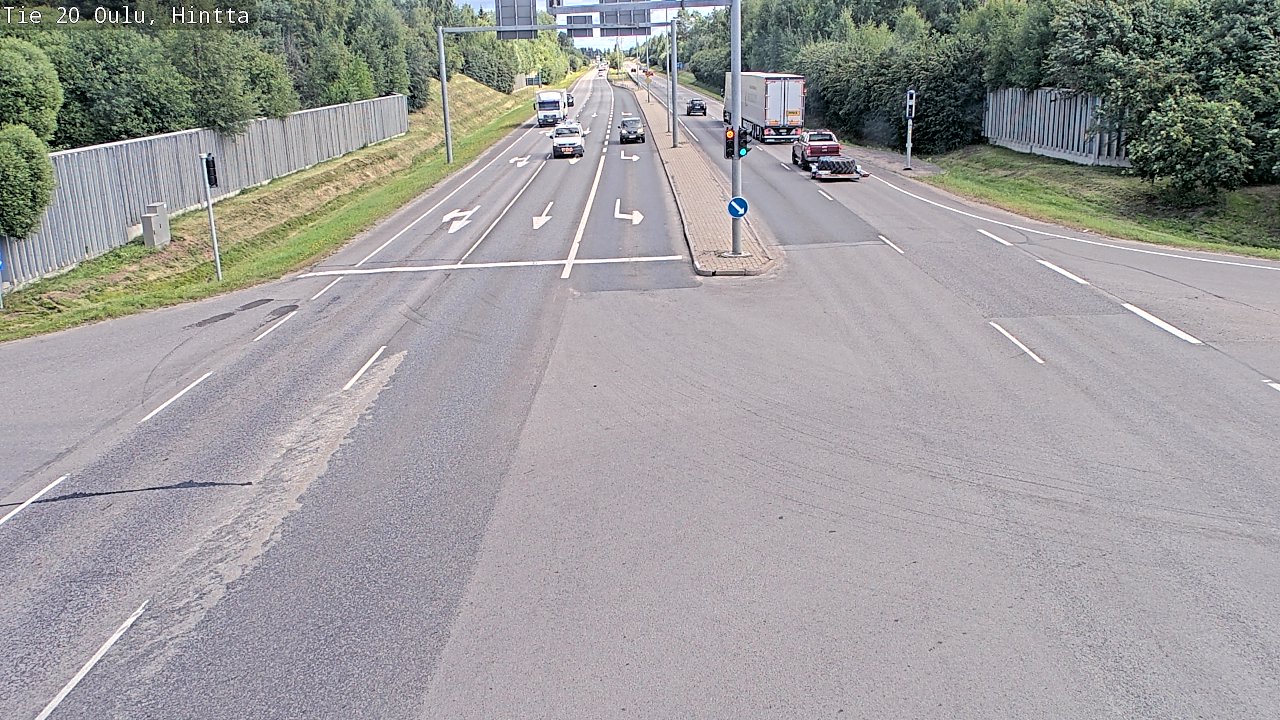 Kelikamerat Kuva Tie 20 Oulu, Hintta, Oulu, Pohjois-Pohjanmaa