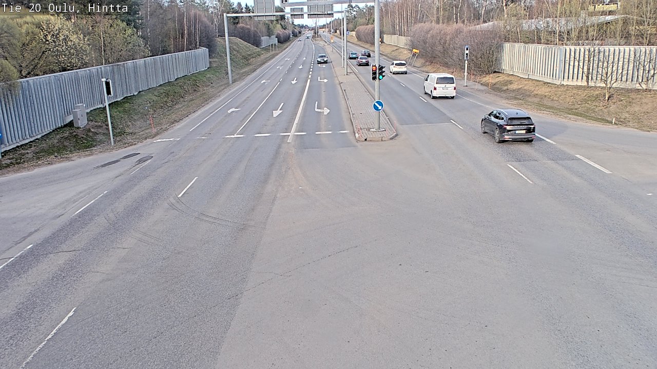 Kelikamerat Kuva Tie 20 Oulu, Hintta, Oulu, Pohjois-Pohjanmaa
