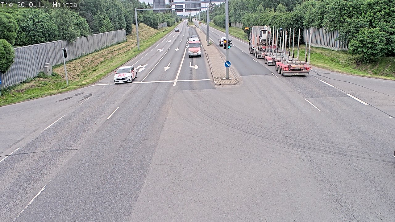 Kelikamerat Kuva Tie 20 Oulu, Hintta, Oulu, Pohjois-Pohjanmaa
