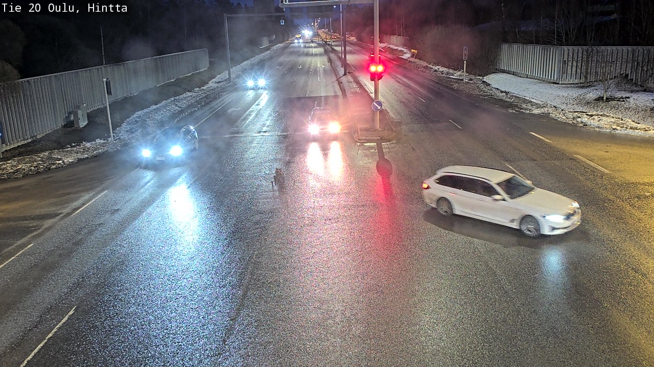 Kelikamerat Kuva Tie 20 Oulu, Hintta, Oulu, Pohjois-Pohjanmaa