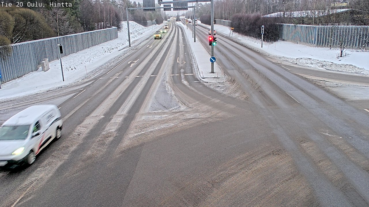 Weather Camera Image Road 20 Oulu, Hintta, Oulu, Pohjois-Pohjanmaa