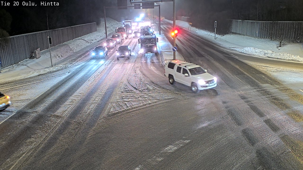 Weather Camera Image Road 20 Oulu, Hintta, Oulu, Pohjois-Pohjanmaa