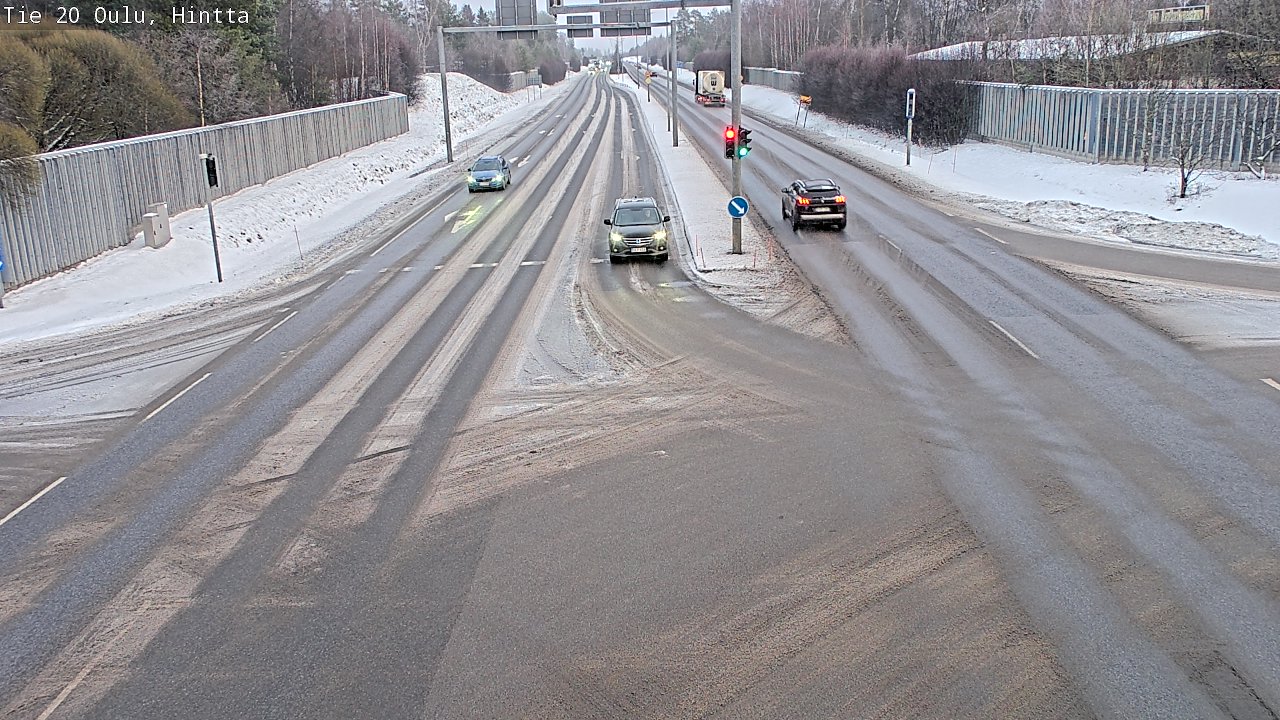 Weather Camera Image Road 20 Oulu, Hintta, Oulu, Pohjois-Pohjanmaa