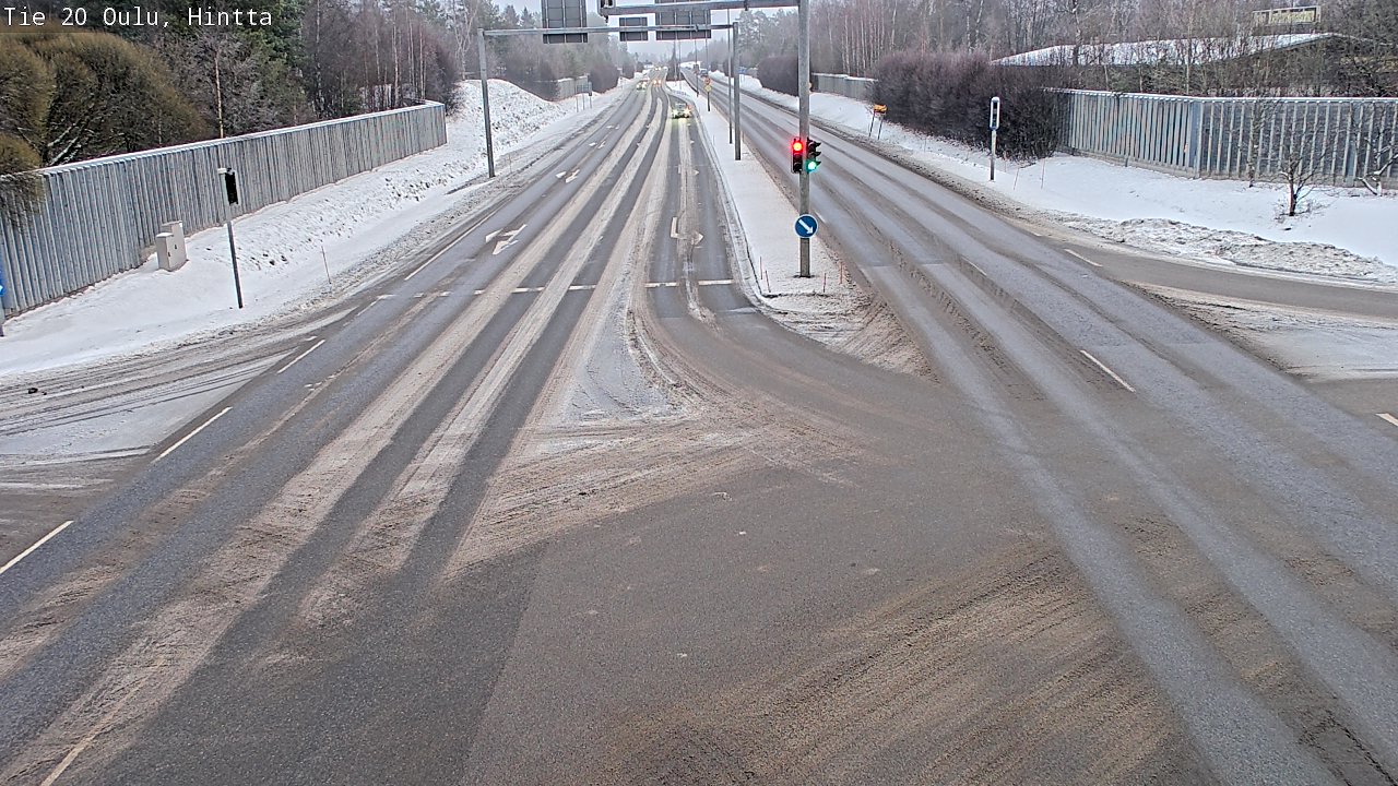 Weather Camera Image Road 20 Oulu, Hintta, Oulu, Pohjois-Pohjanmaa