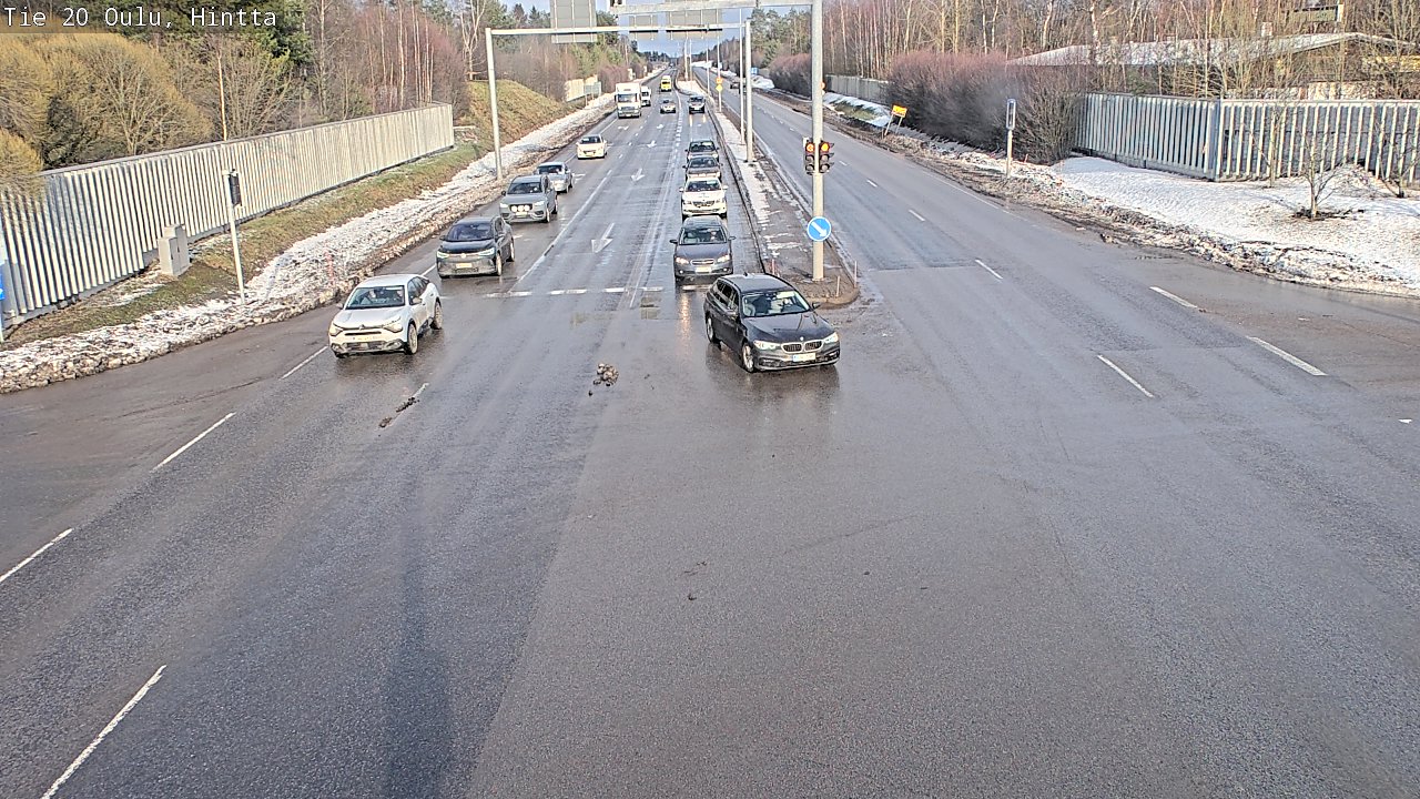 Kelikamerat Kuva Tie 20 Oulu, Hintta, Oulu, Pohjois-Pohjanmaa