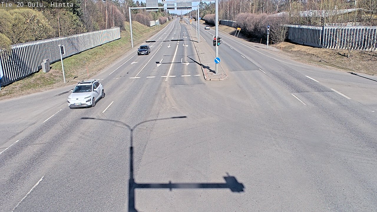 Kelikamerat Kuva Tie 20 Oulu, Hintta, Oulu, Pohjois-Pohjanmaa