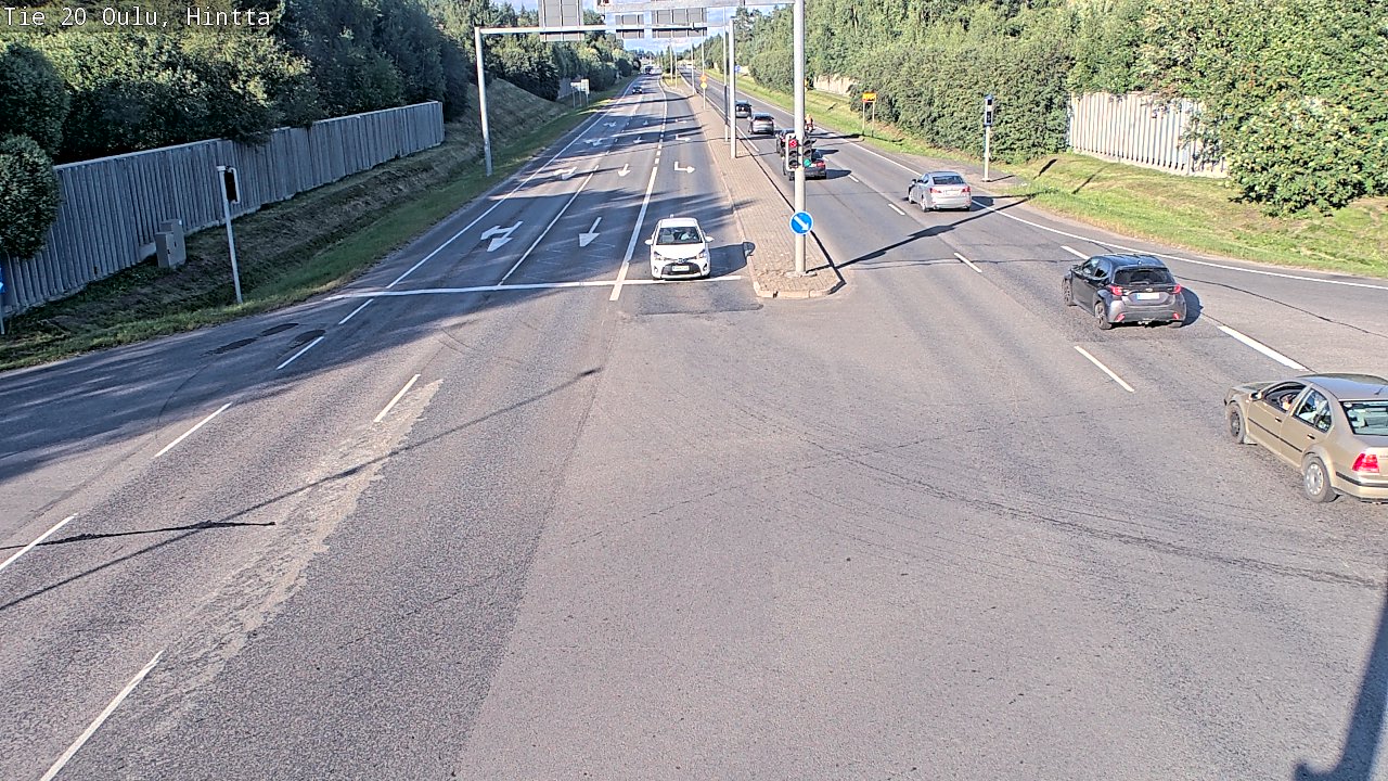 Kelikamerat Kuva Tie 20 Oulu, Hintta, Oulu, Pohjois-Pohjanmaa