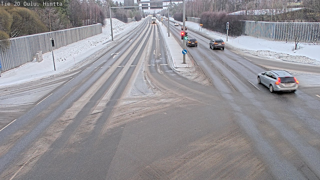 Weather Camera Image Road 20 Oulu, Hintta, Oulu, Pohjois-Pohjanmaa