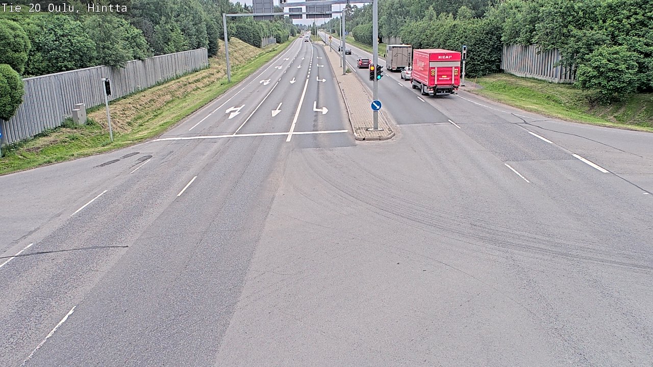 Kelikamerat Kuva Tie 20 Oulu, Hintta, Oulu, Pohjois-Pohjanmaa