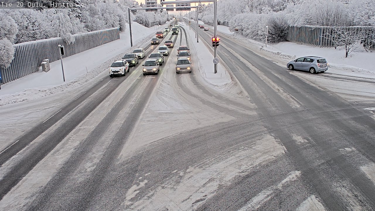 Weather Camera Image Road 20 Oulu, Hintta, Oulu, Pohjois-Pohjanmaa
