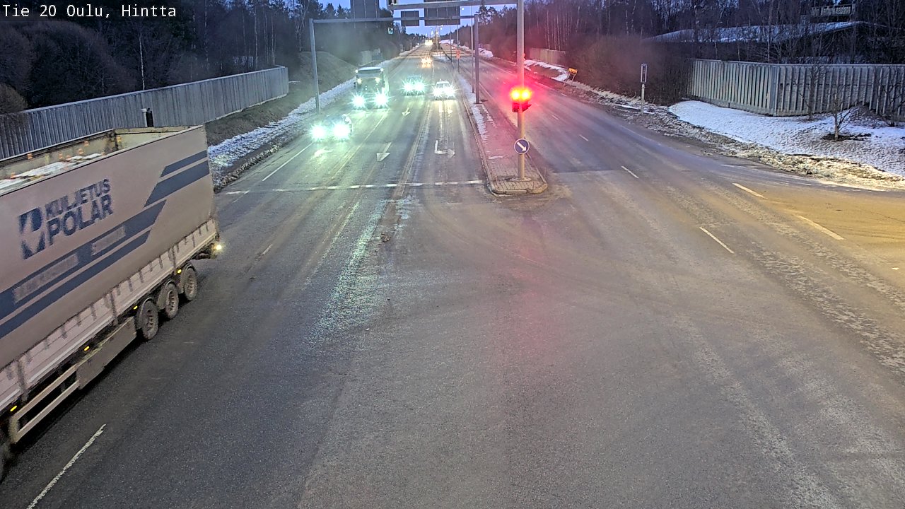 Kelikamerat Kuva Tie 20 Oulu, Hintta, Oulu, Pohjois-Pohjanmaa