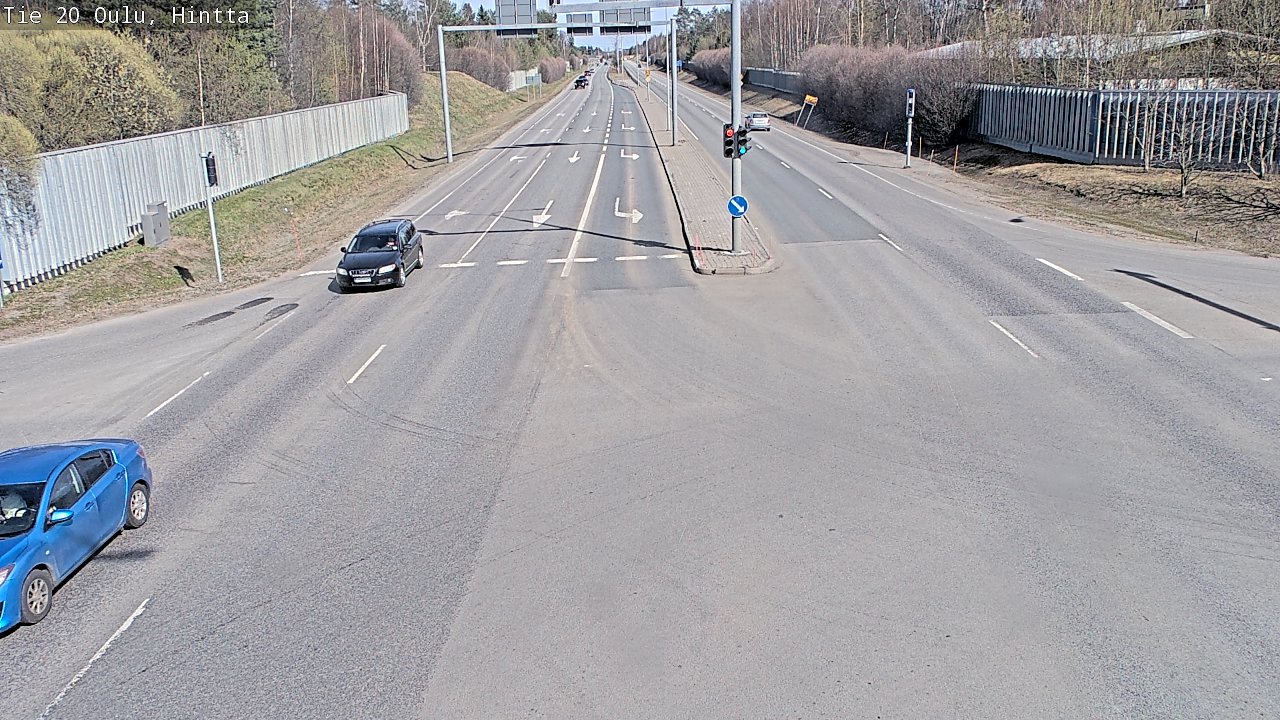 Kelikamerat Kuva Tie 20 Oulu, Hintta, Oulu, Pohjois-Pohjanmaa