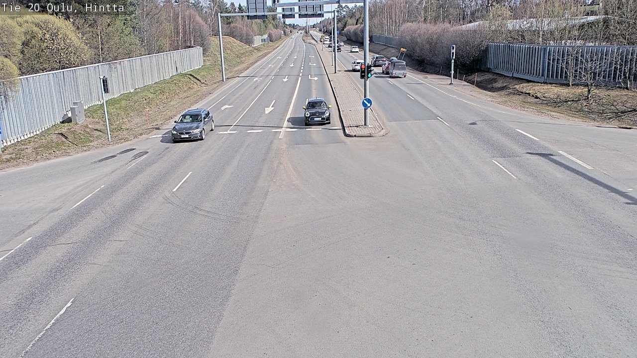 Kelikamerat Kuva Tie 20 Oulu, Hintta, Oulu, Pohjois-Pohjanmaa