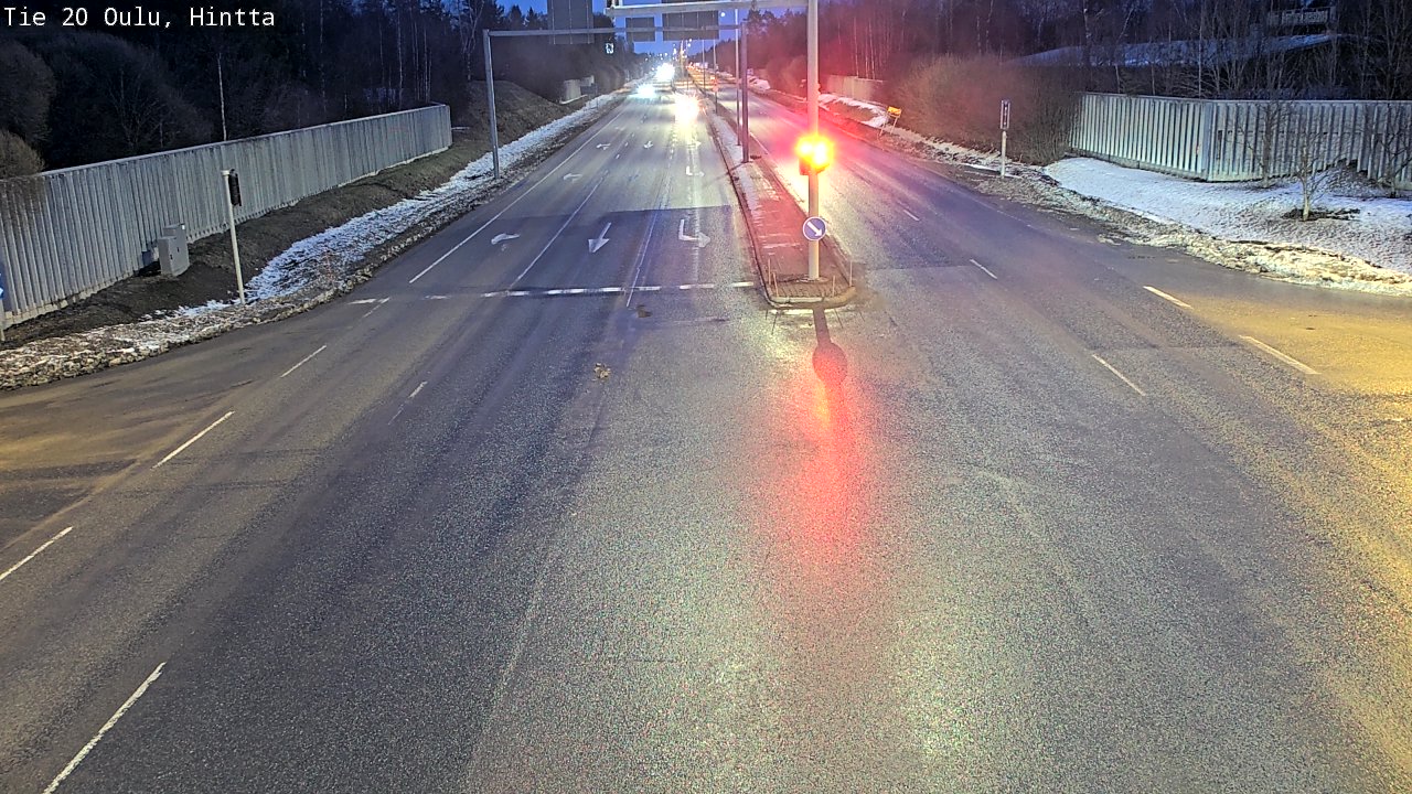 Kelikamerat Kuva Tie 20 Oulu, Hintta, Oulu, Pohjois-Pohjanmaa