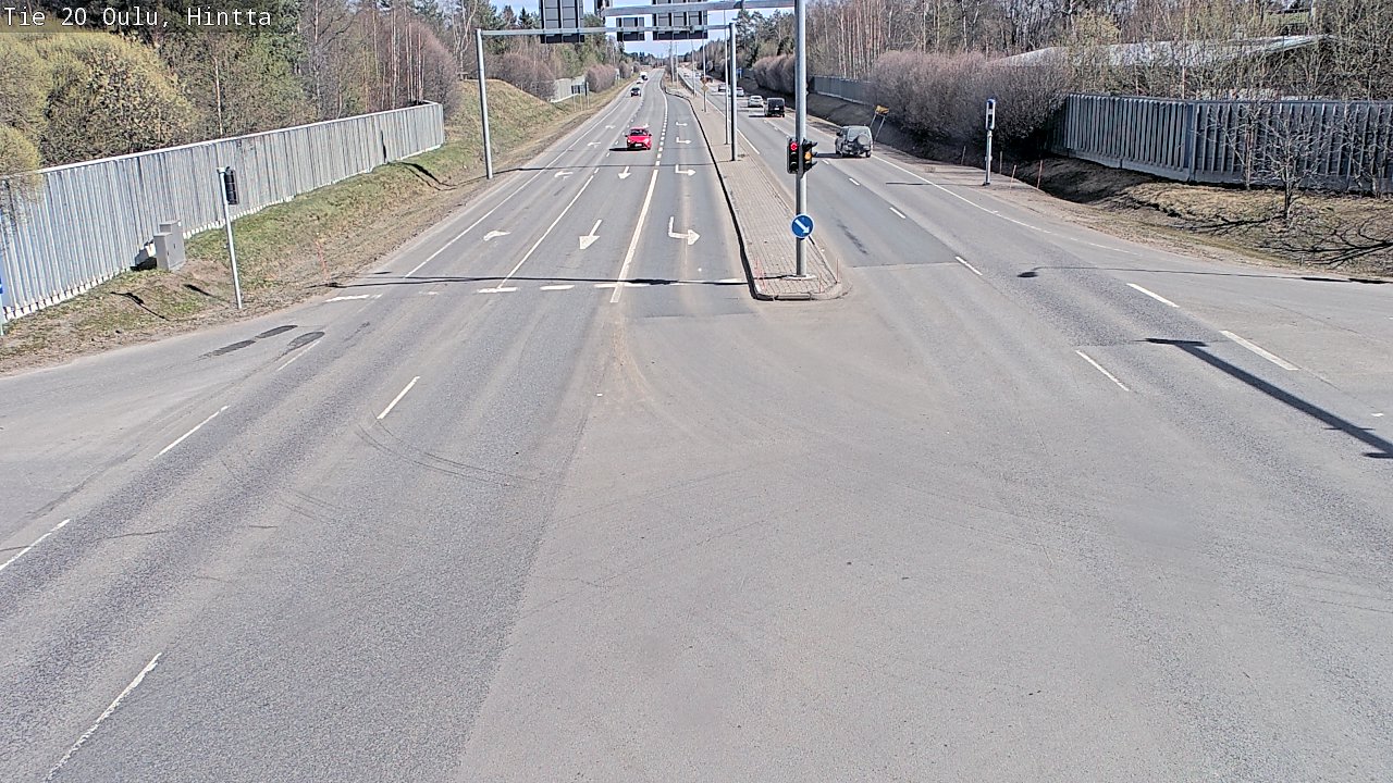 Kelikamerat Kuva Tie 20 Oulu, Hintta, Oulu, Pohjois-Pohjanmaa