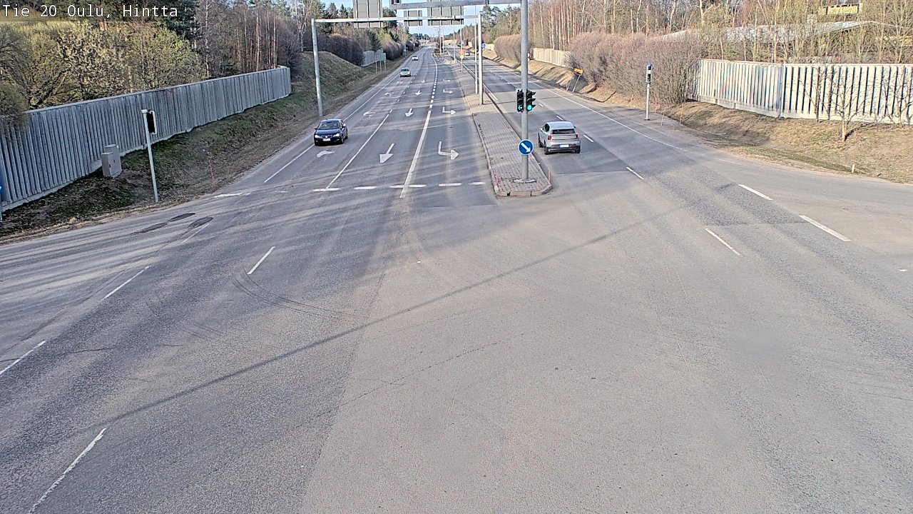 Kelikamerat Kuva Tie 20 Oulu, Hintta, Oulu, Pohjois-Pohjanmaa