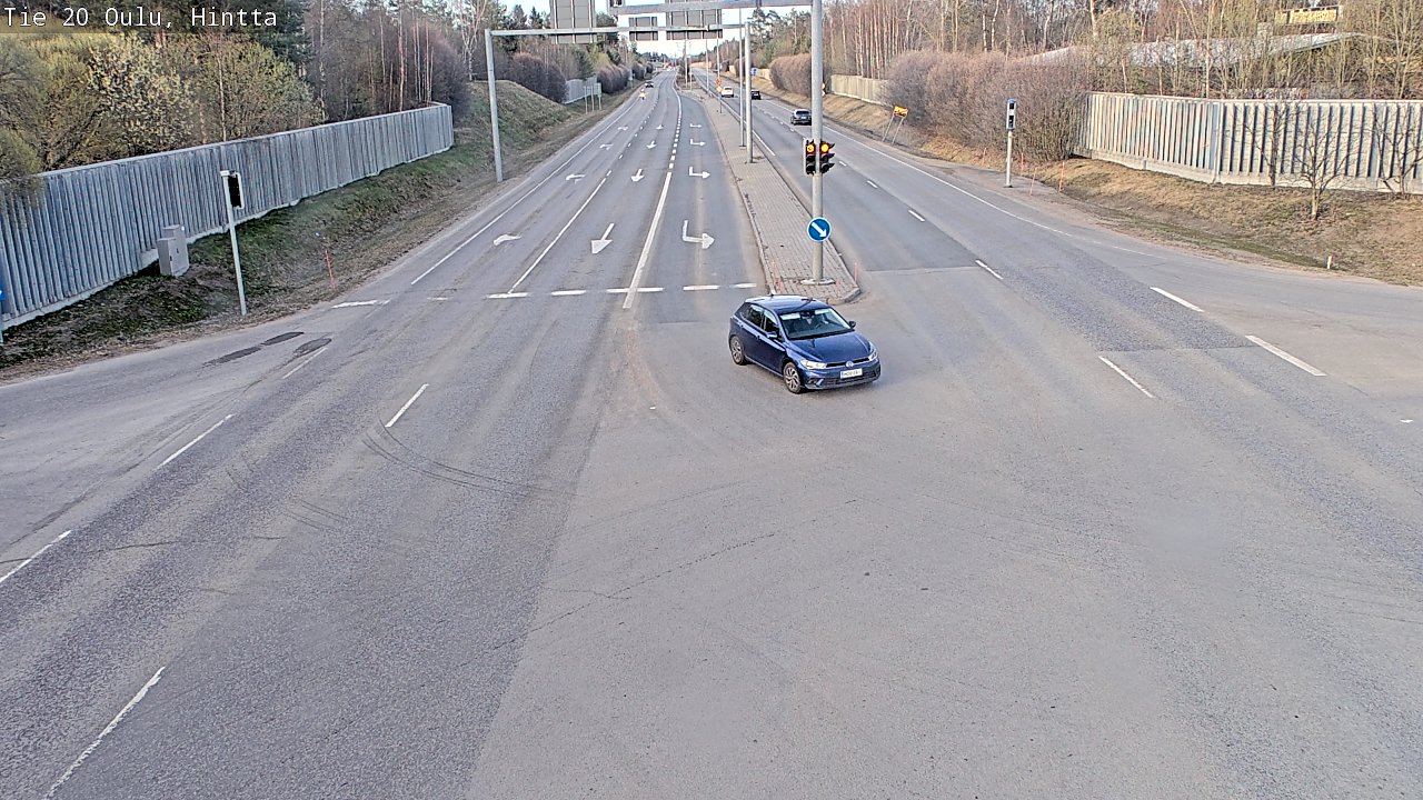 Kelikamerat Kuva Tie 20 Oulu, Hintta, Oulu, Pohjois-Pohjanmaa