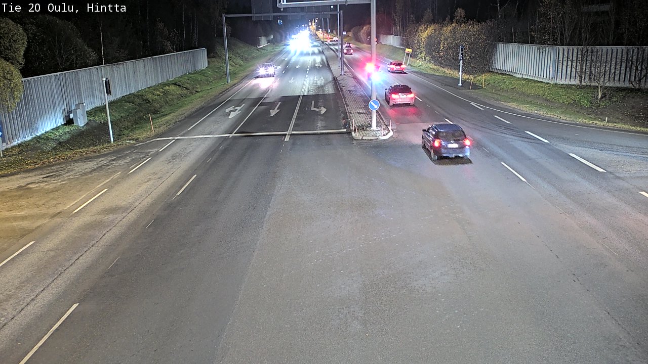 Kelikamerat Kuva Tie 20 Oulu, Hintta, Oulu, Pohjois-Pohjanmaa