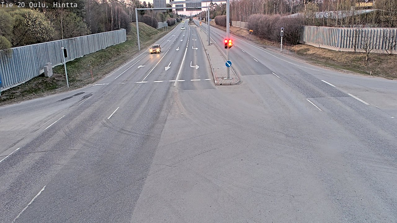 Kelikamerat Kuva Tie 20 Oulu, Hintta, Oulu, Pohjois-Pohjanmaa