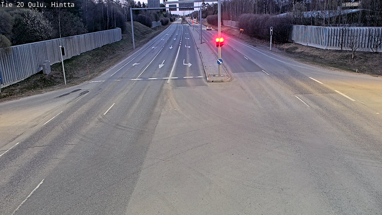 Kelikamerat Kuva Tie 20 Oulu, Hintta, Oulu, Pohjois-Pohjanmaa