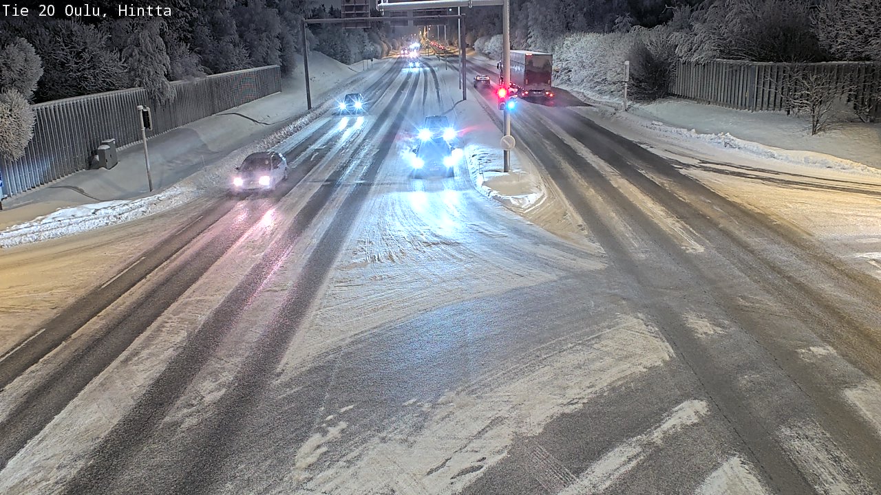 Kelikamerat Kuva Tie 20 Oulu, Hintta, Oulu, Pohjois-Pohjanmaa