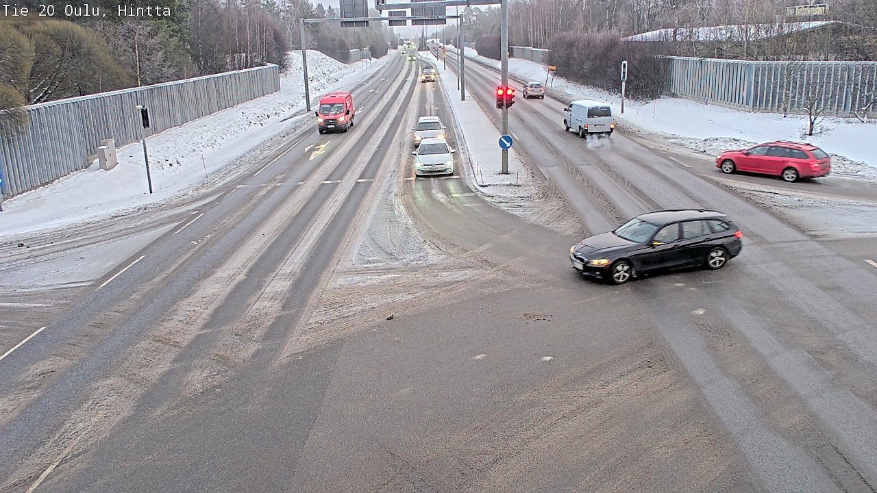Weather Camera Image Road 20 Oulu, Hintta, Oulu, Pohjois-Pohjanmaa