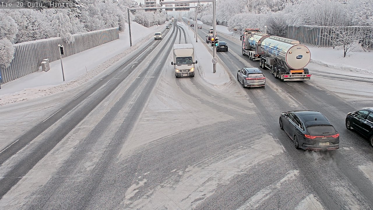 Weather Camera Image Road 20 Oulu, Hintta, Oulu, Pohjois-Pohjanmaa