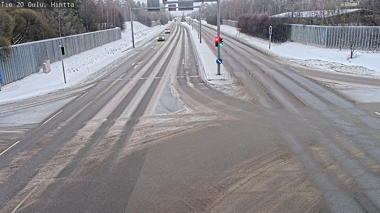 Weather Camera Image Road 20 Oulu, Hintta, Oulu, Pohjois-Pohjanmaa
