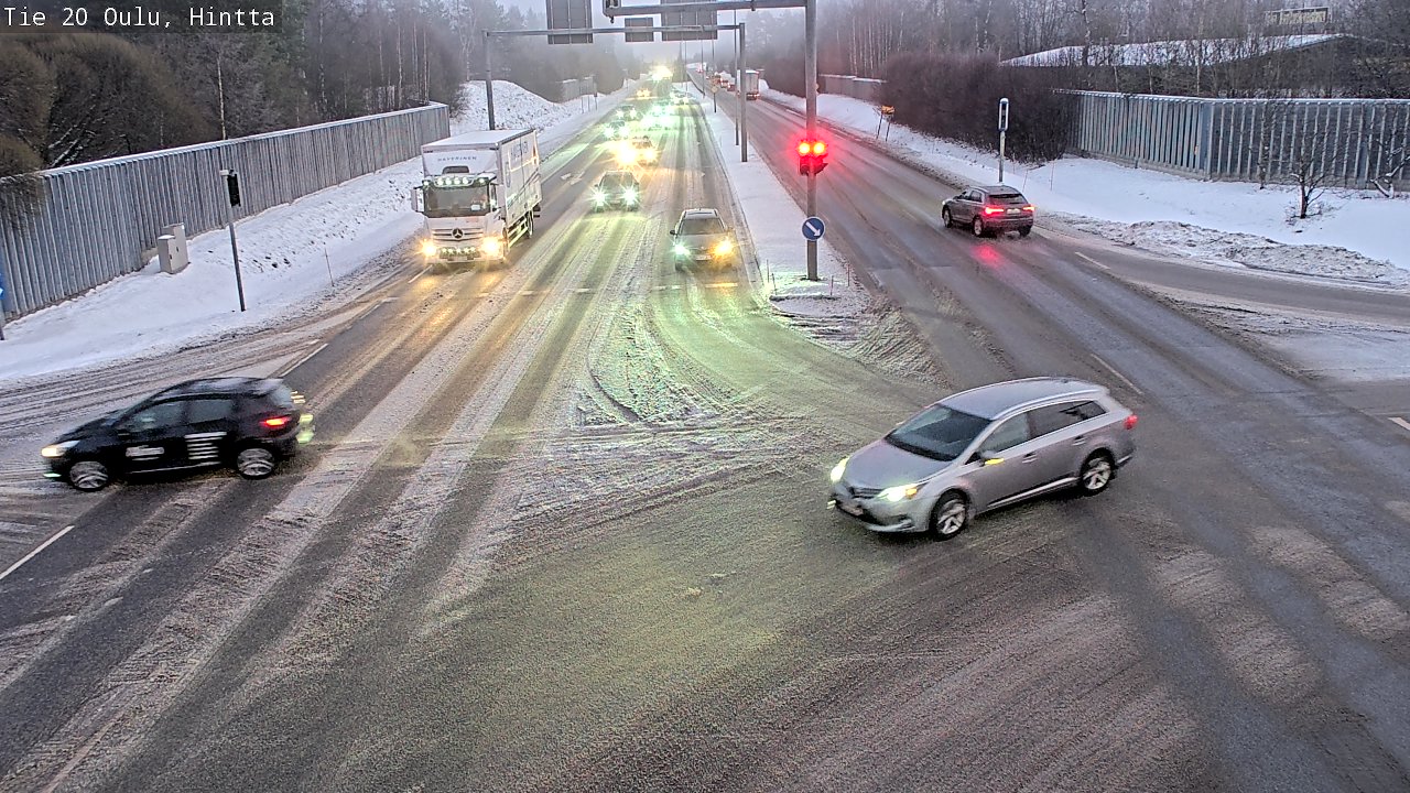 Weather Camera Image Road 20 Oulu, Hintta, Oulu, Pohjois-Pohjanmaa