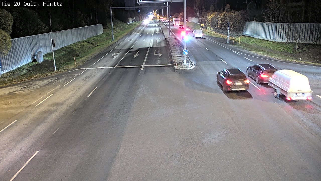 Kelikamerat Kuva Tie 20 Oulu, Hintta, Oulu, Pohjois-Pohjanmaa