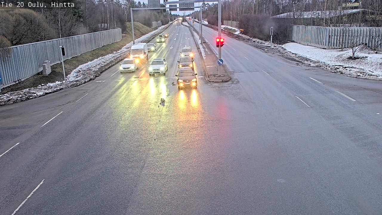 Kelikamerat Kuva Tie 20 Oulu, Hintta, Oulu, Pohjois-Pohjanmaa