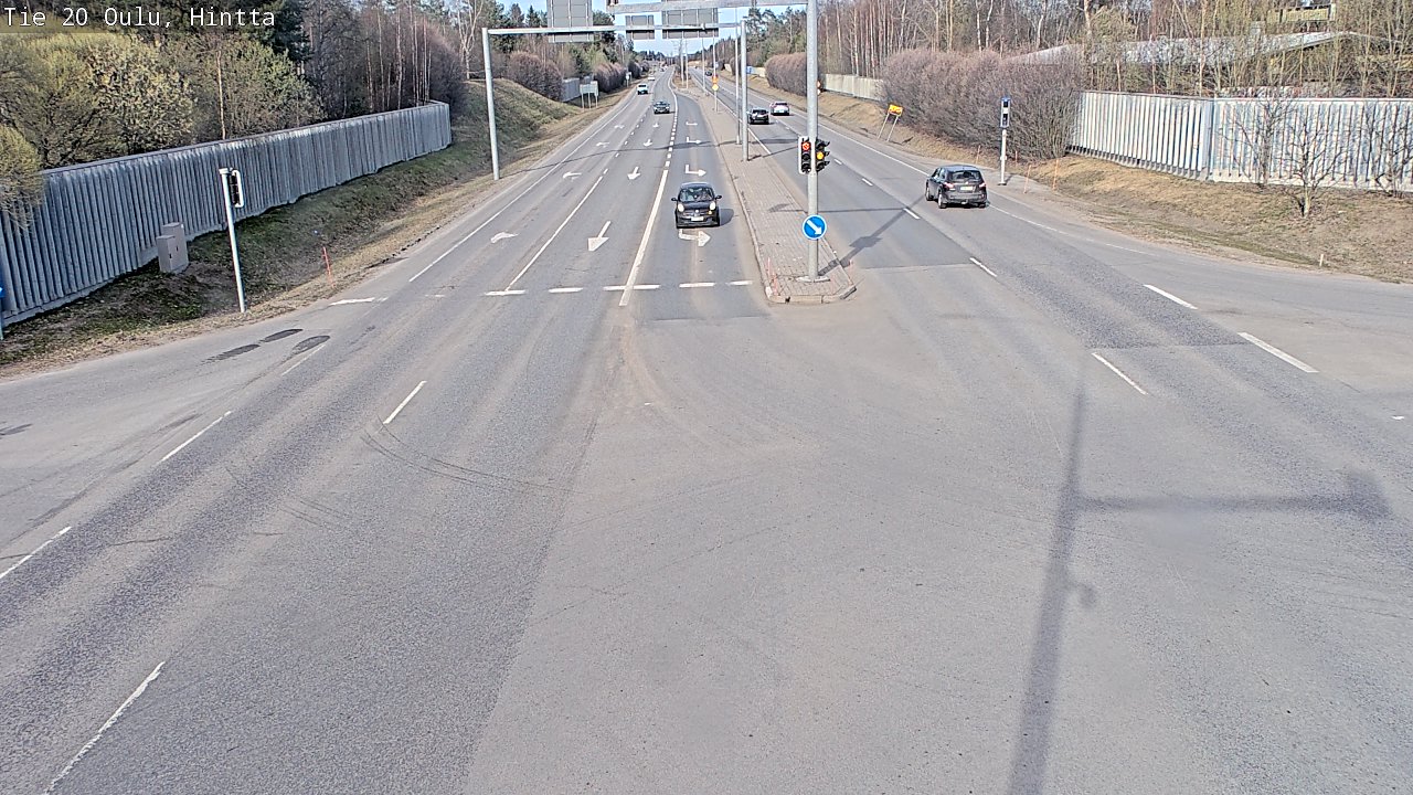 Kelikamerat Kuva Tie 20 Oulu, Hintta, Oulu, Pohjois-Pohjanmaa