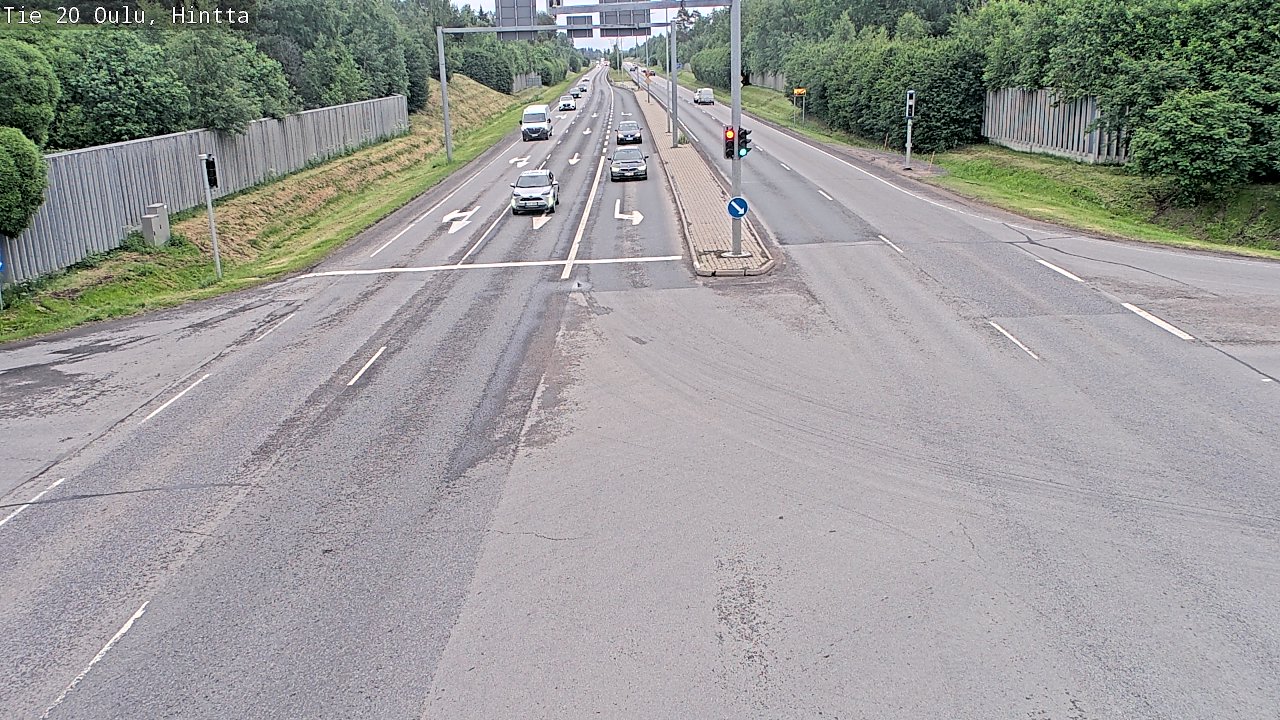 Kelikamerat Kuva Tie 20 Oulu, Hintta, Oulu, Pohjois-Pohjanmaa