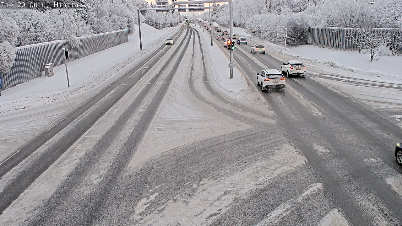 Weather Camera Image Road 20 Oulu, Hintta, Oulu, Pohjois-Pohjanmaa