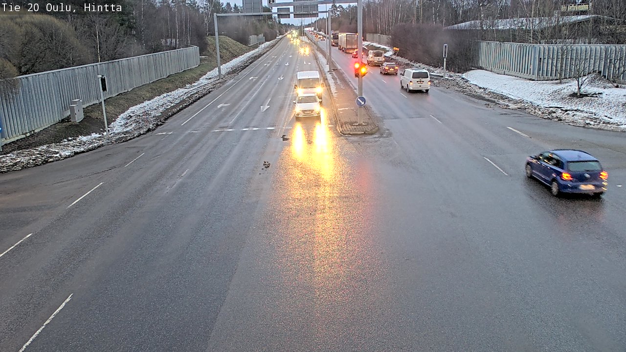 Kelikamerat Kuva Tie 20 Oulu, Hintta, Oulu, Pohjois-Pohjanmaa