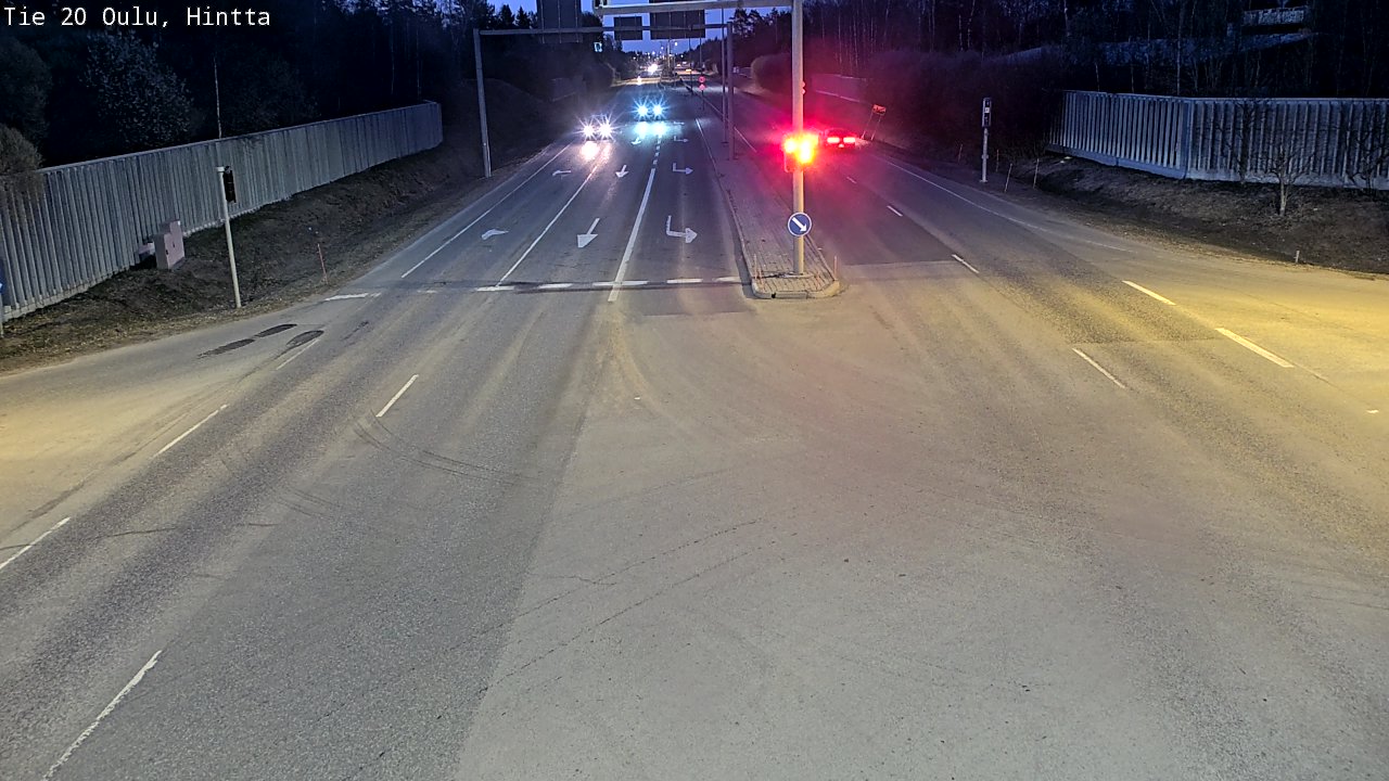 Kelikamerat Kuva Tie 20 Oulu, Hintta, Oulu, Pohjois-Pohjanmaa