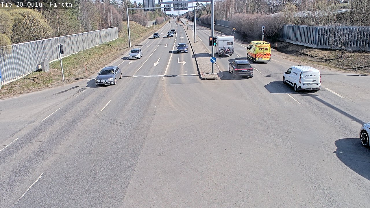 Kelikamerat Kuva Tie 20 Oulu, Hintta, Oulu, Pohjois-Pohjanmaa