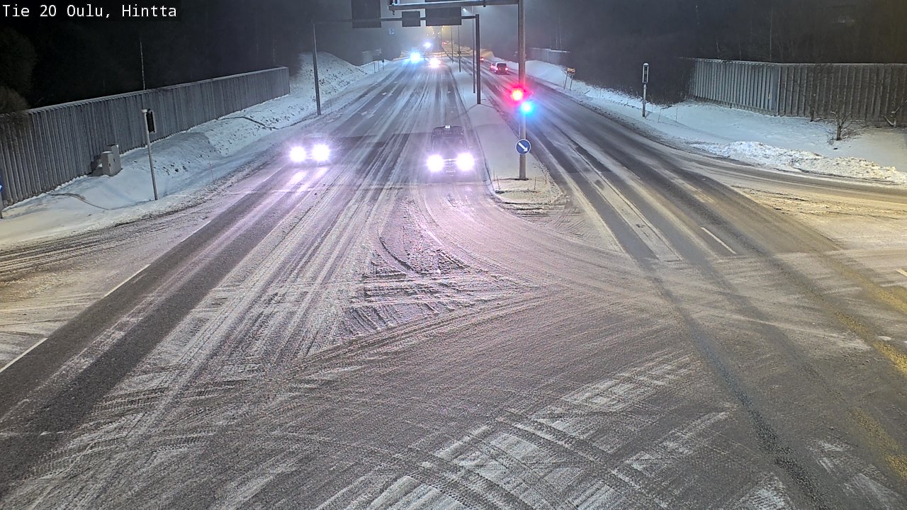 Weather Camera Image Road 20 Oulu, Hintta, Oulu, Pohjois-Pohjanmaa