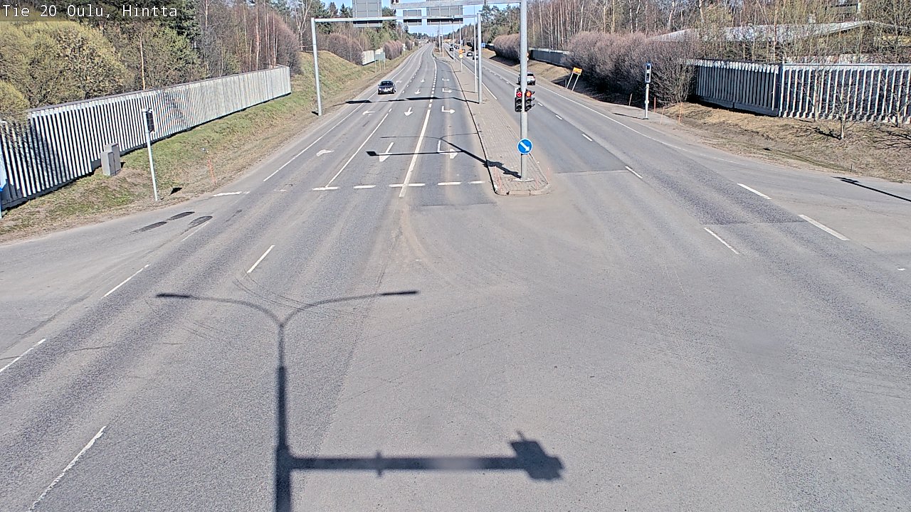 Kelikamerat Kuva Tie 20 Oulu, Hintta, Oulu, Pohjois-Pohjanmaa